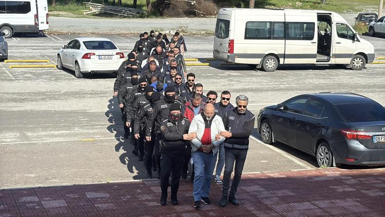 16 ŞÜPHELİ GÖZALTINA ALINDI