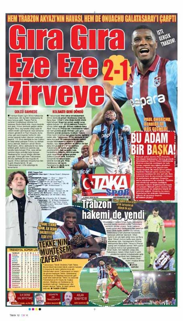 GALATASARAY’A KARŞI 7 YIL SONRA İÇ SAHADA GALİBİYET