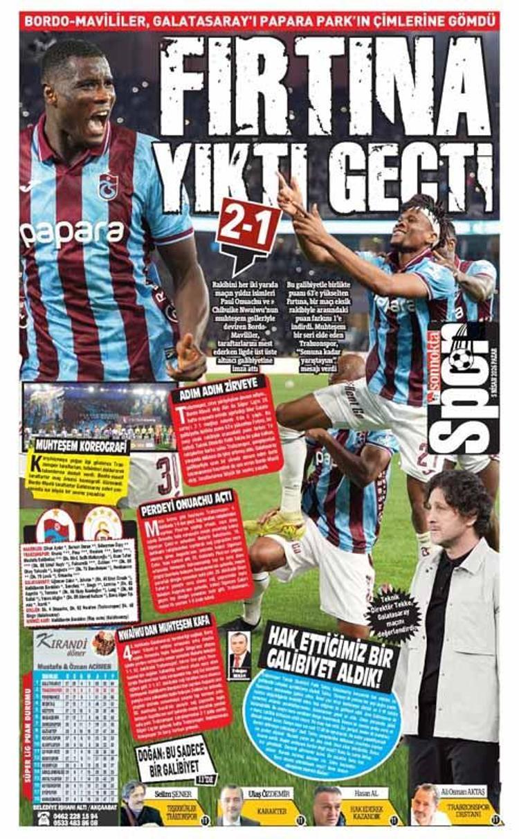 İSTANBUL TAKIMLARINA KARŞI YÜZDE 67 BAŞARI