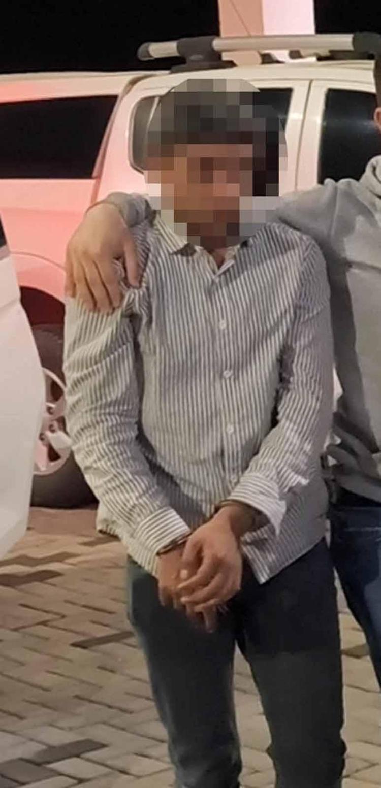 BİNDİĞİ TAKSİDE YAKALANDI