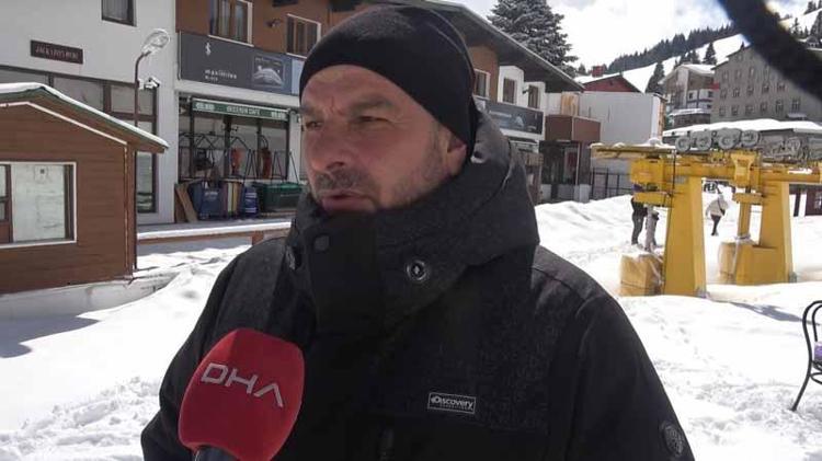 ‘ULUDAĞ’DA KAR OLMASINA RAĞMEN PİSTLER BOŞ’