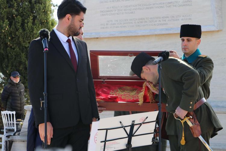 SANCAK TESLİM EDİLDİ