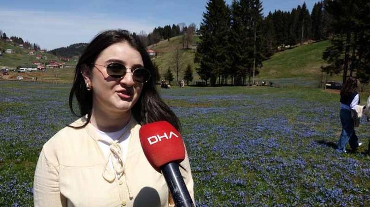 ‘MAVİ YILDIZ ÇİÇEKLERİ İNANILMAZ GÜZEL DURUYOR’