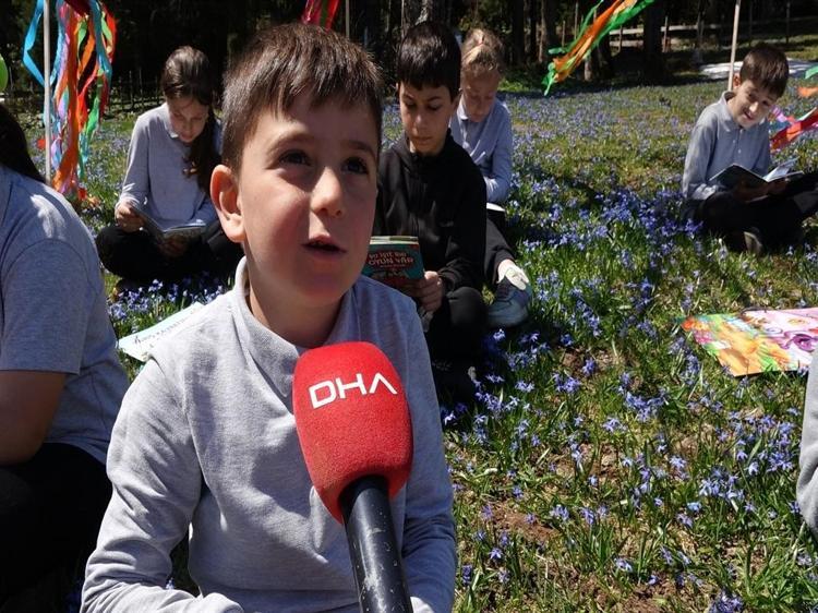 ‘ÇİÇEKLERİN ARASINDA OLMAK ÇOK EĞLENCELİ’