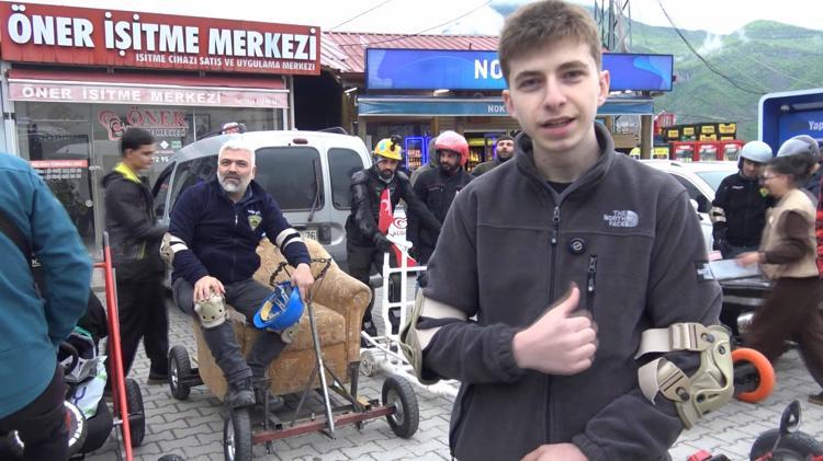 ‘ARACIMIZI SANAYİDEKİ HURDA PARÇALARDAN TOPLADIK’