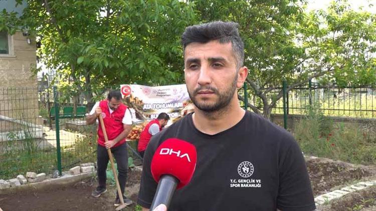 HOBİ BAHÇEMİZDE VERİMLİ SONUÇLAR ALIYORUZ