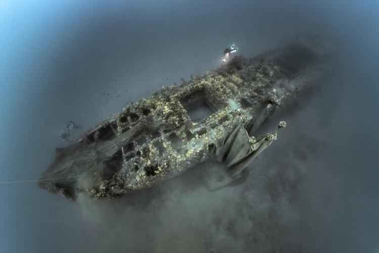 KATODİK KORUMADAN SONRA İLK DALIŞ HMS LOUİSEE
