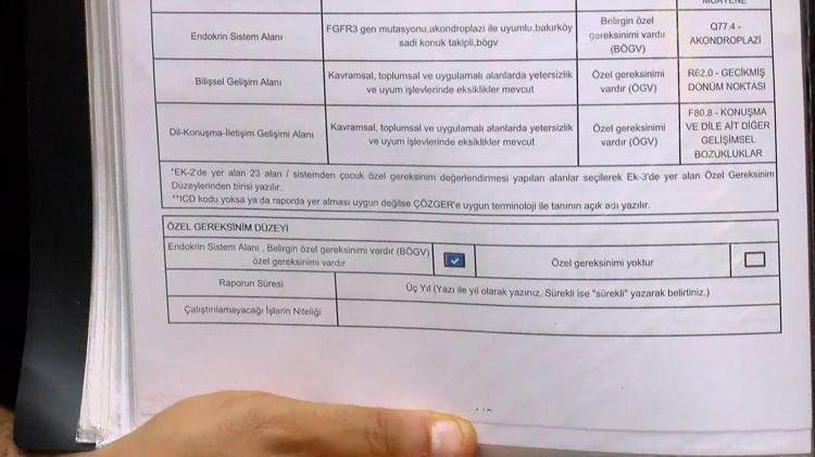 ‘ÖMÜR BOYU SAKAT KALMA TEHLİKESİYLE KARŞI KARŞIYA’