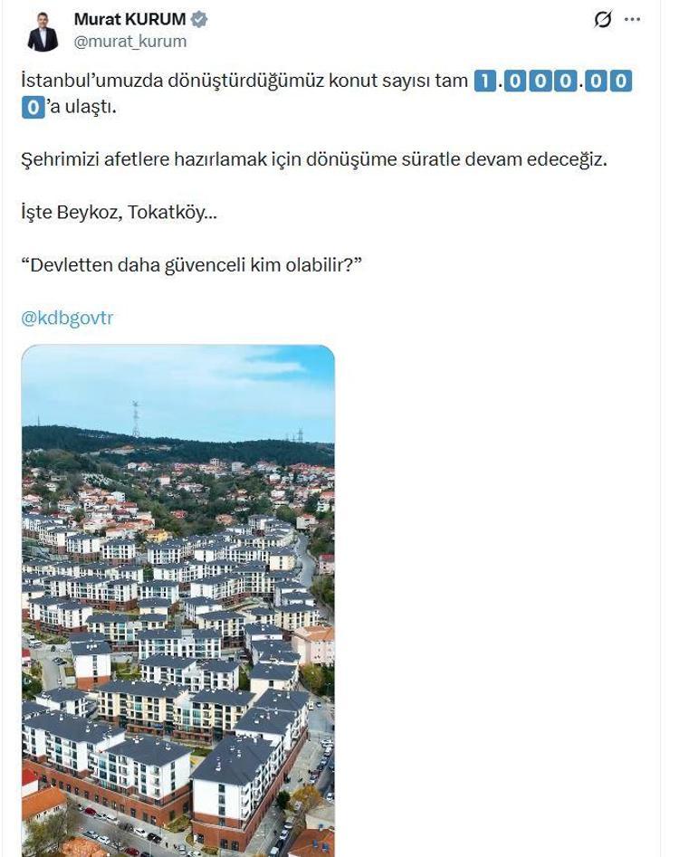 İSTANBULUN DÖNÜŞÜMÜNDE YARISI BİZDEN ETKİSİ