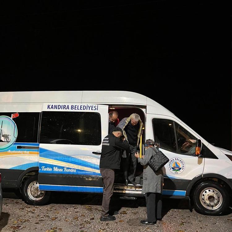 TAHLİYE EDİLDİLER