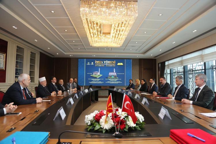 Kuzey Makedonyadaki Osmanlı camileri için iş birliği protokolü