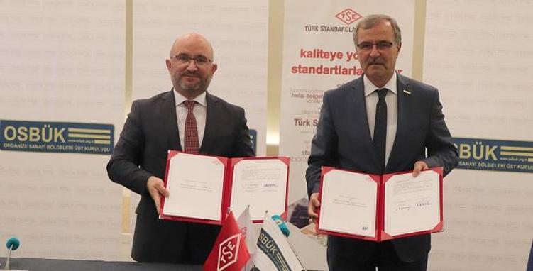 OSBÜK ile TSE arasında ‘Yeşil Dönüşüm İşbirliği’ protokolü