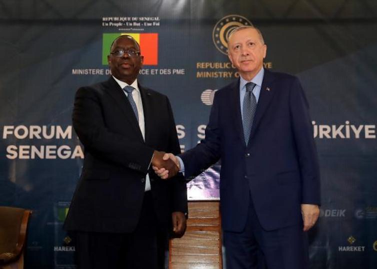 Erdoğan: Senegal’le ilişkilerimizin mükemmel seyrinden memnunuz