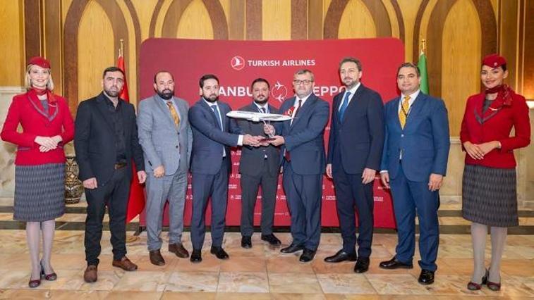 Türk Hava Yolları, Halep uçuşlarını yeniden başlattı