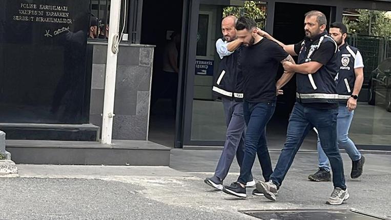 Çocuklarının gözü önünde babaya tokat atan cip sürücüsü tutuklandı