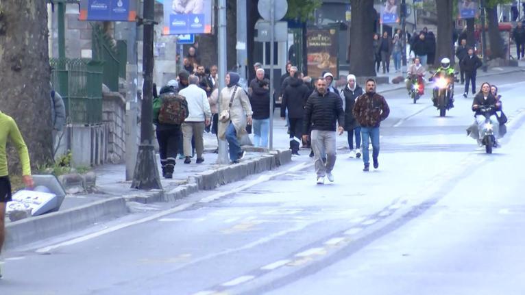 1 Mayıs tedbirleri kapsamında, bazı yollar araç ve yaya trafiğine kapatıldı