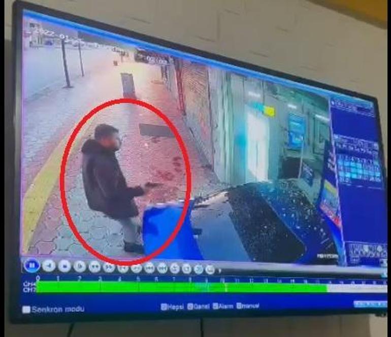 Otomobiliyle çarpıp tabancayla öldürmüştü; o anlar kamerada