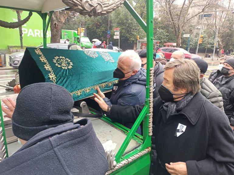 Erol Evginin ağabeyi son yolculuğunu uğurlandı