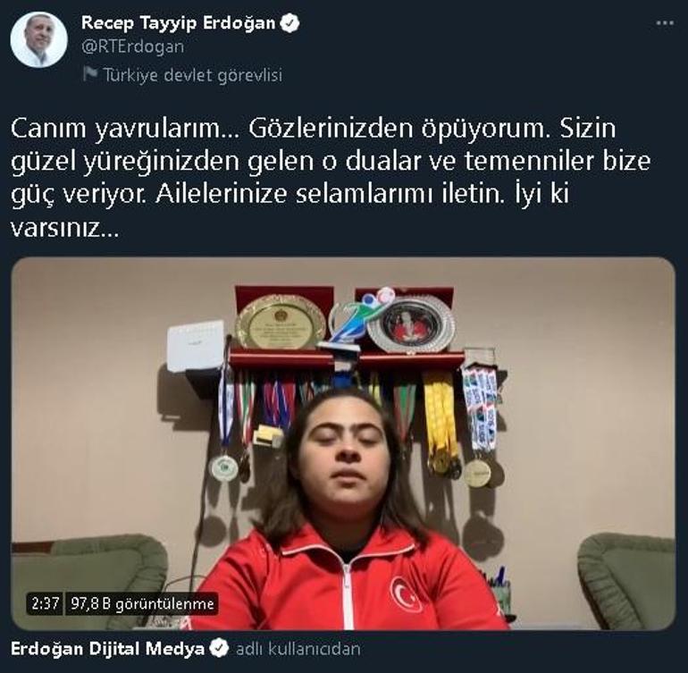 Putinden, Cumhurbaşkanı Erdoğana geçmiş olsun telgrafı