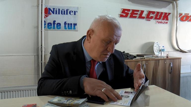 13 bin 500 doları otobüste unuttular