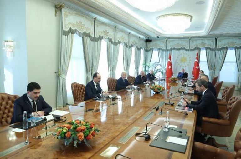 Cumhurbaşkanı Erdoğan Aksakallar Heyetini kabul etti