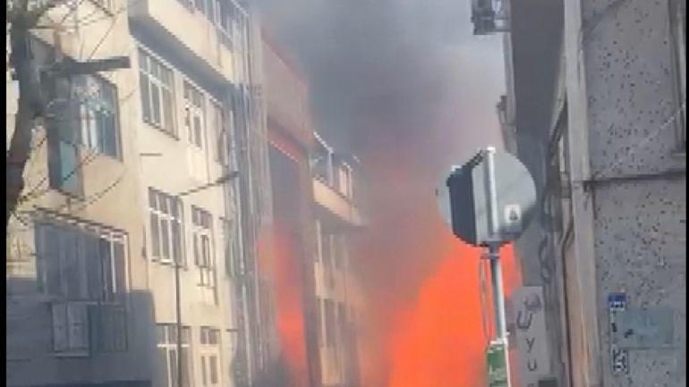 Güngörende çıkan yangında 4 işçi hayatını kaybetti, 4 kişi gözaltına alındı