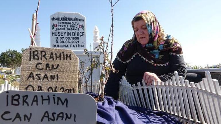 Oğlunun öldürülmesine tanık olan anneden, mezar başında tahliye sitemi