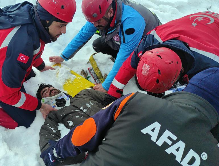 AFAD ve UMKEden çığ tatbikatı