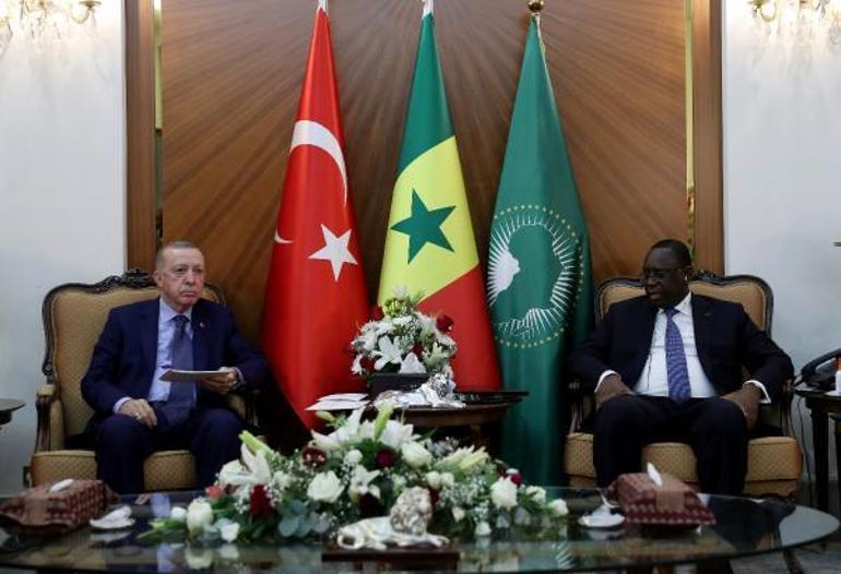 Erdoğan: Senegal’le ilişkilerimizin mükemmel seyrinden memnunuz