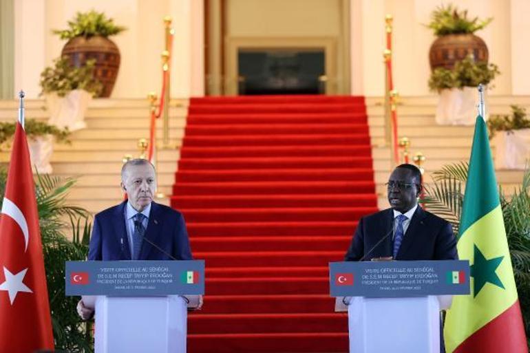 Erdoğan: Senegal’le ilişkilerimizin mükemmel seyrinden memnunuz