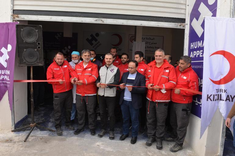 Türk Kızılaydan İdlibe oksijen dolum tesisi