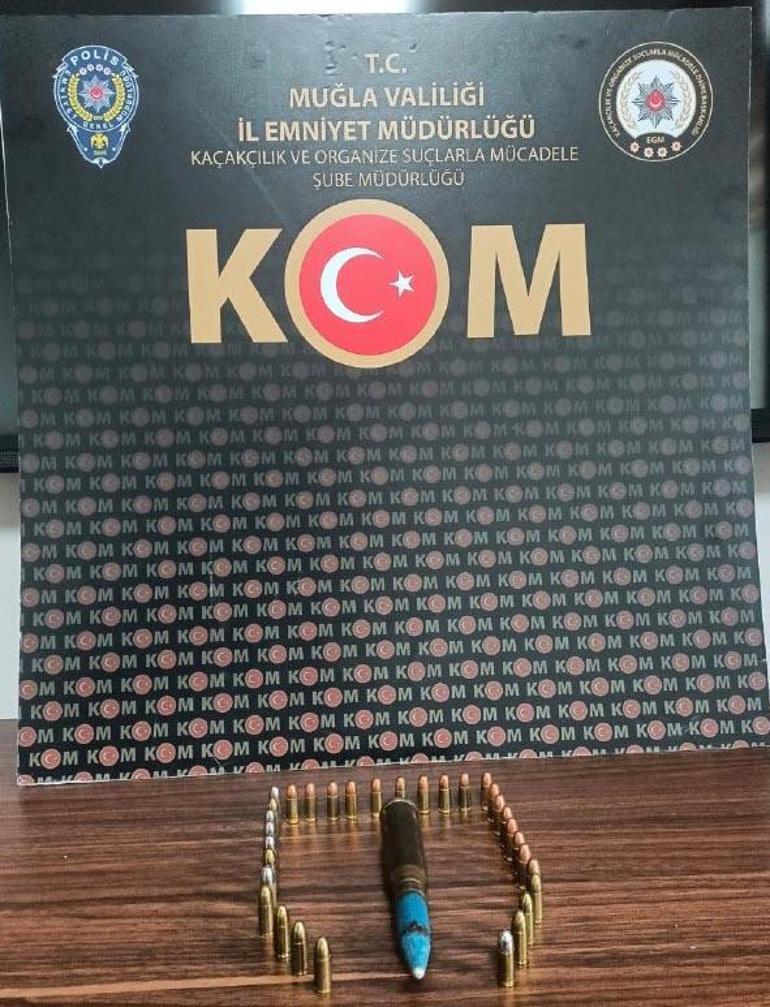 Sahte içki baskınında uçaksavar mermisi ele geçirildi