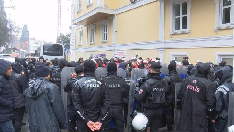 Bakırköy Belediyesine işten çıkarma protestosu