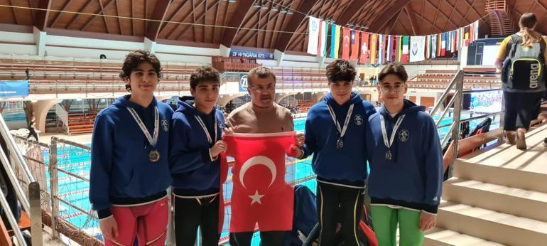 Bakırköy Ataspor Kulübünden yüzmede tarihi başarı