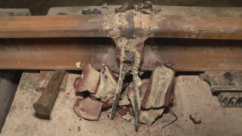 Kabataş-Mecidiyeköy-Mahmutbey metro hattındaki son rayların kaynatma işlemi yapıldı