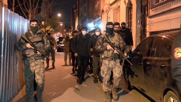 Yasadışı yollarla Türkiyeye gelen kaçak göçmenlere yönelik operasyon