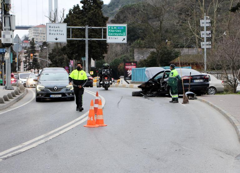 Sarıyerde trafik kazası: 5 yaralı