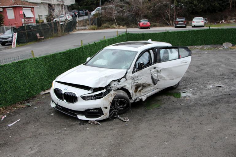 Sarıyerde trafik kazası: 5 yaralı