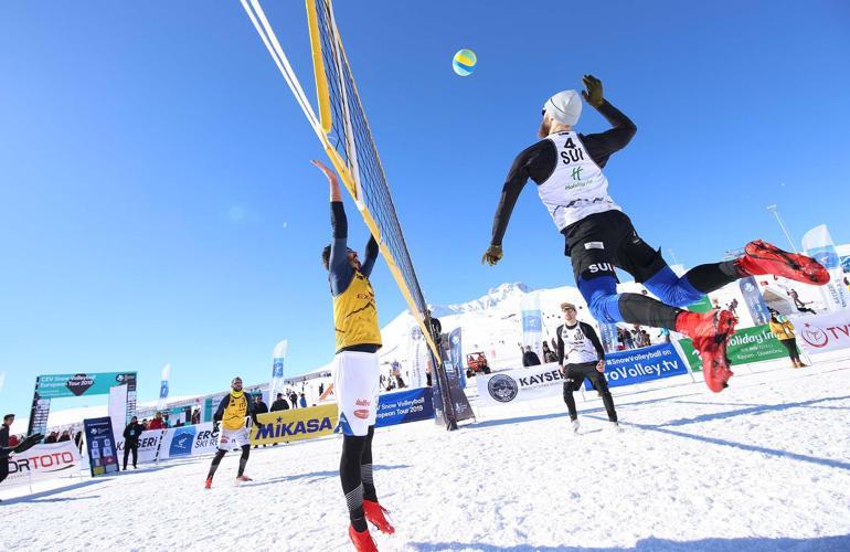 Kar Voleybolu Avrupa Kupası Erciyeste düzenlenecek