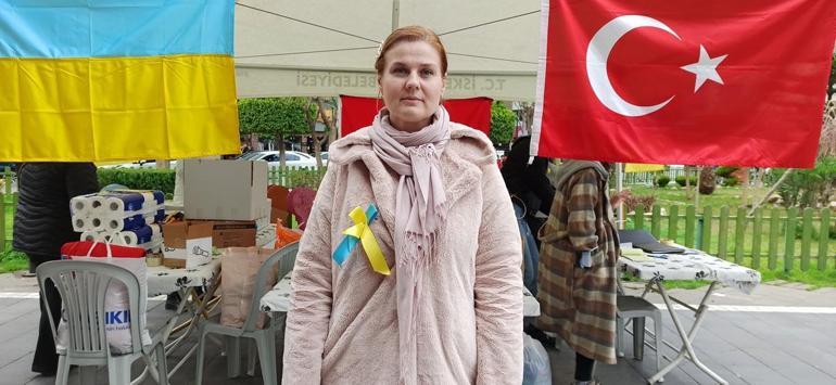 Hataydaki Ukraynalılardan savaş mağdurları için yardım kampanyası