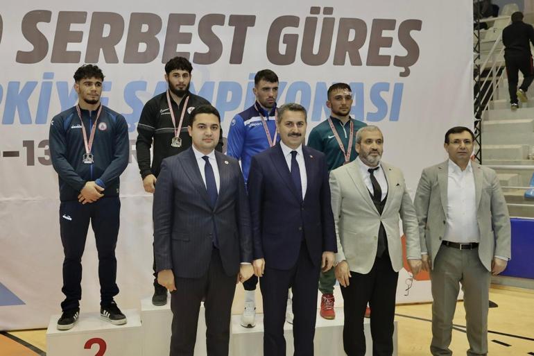 U20 Serbest Erkekler Türkiye Güreş Şampiyonası sona erdi