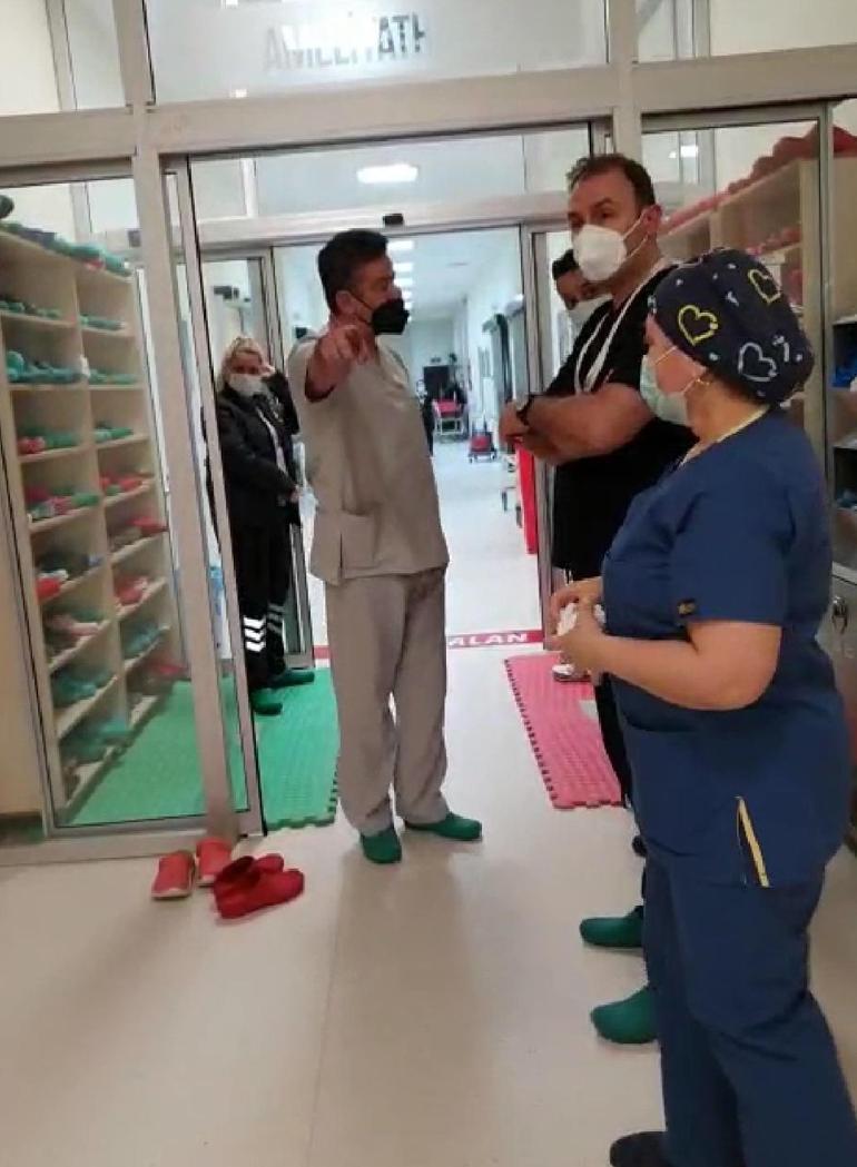 Bandırma’da hastanede başhekim ile doktorların grev tartışmasına inceleme