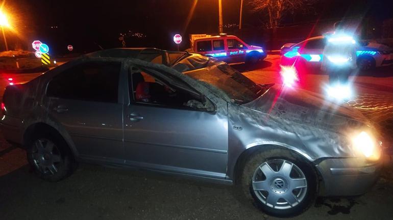 İnşaat firması sahibi, aracının takla attığı kazada öldü