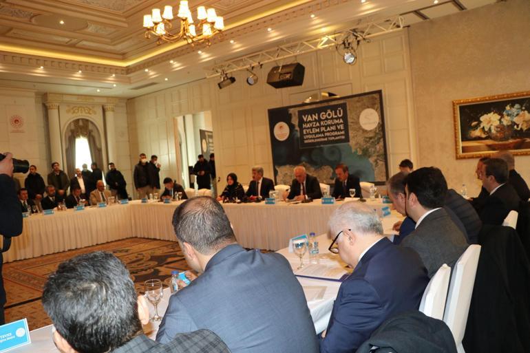 Van Gölü’nü kirlilikten kurtarmak için Eylem Planı toplantısı