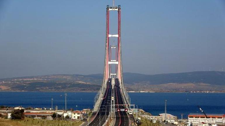 1915 Çanakkale Köprüsünden ücretli geçişler başladı