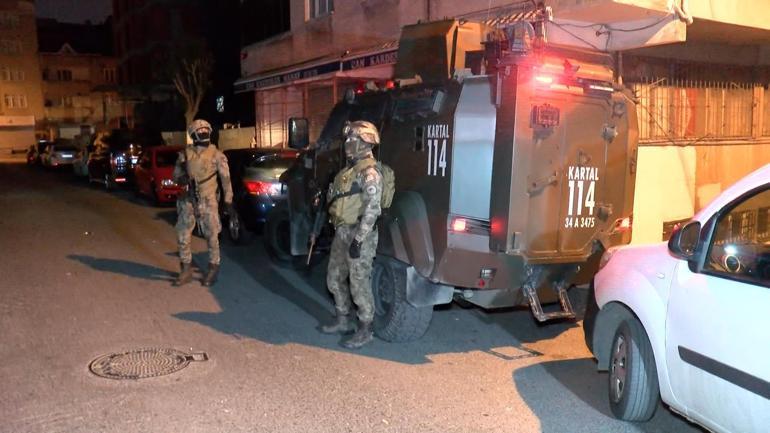 İstanbulda helikopter destekli uyuşturucu operasyonu