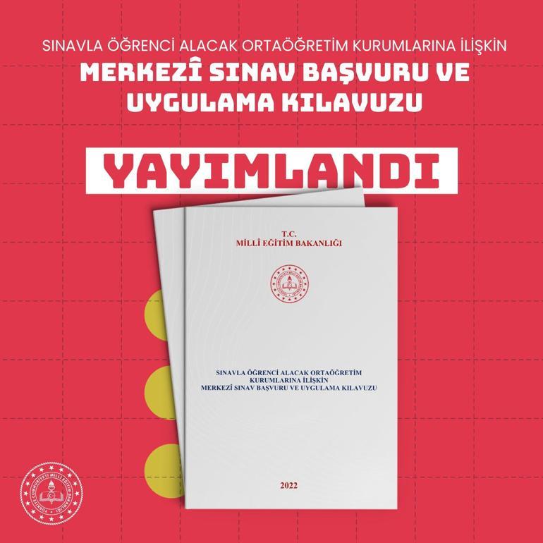 MEB, 2022 LGS kılavuzunu yayımladı