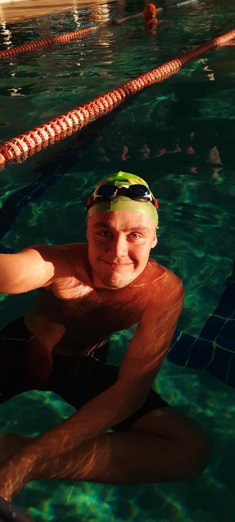 Otizmli yüzücü Tuna, Egenin iki yakası arasında kulaç atacak