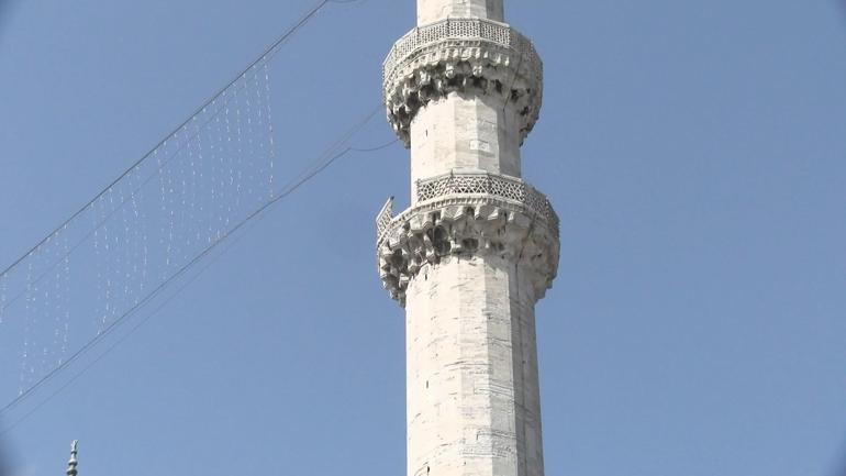 Süleymaniye Camiinde onarım çalışmaları başladı