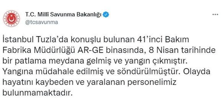 Tuzla Piyade Okulu’nda korkutan yangın